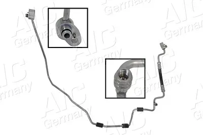 Aic Hochdruckleitung, Klimaanlage [Hersteller-Nr. 71309] für Audi, Seat, Skoda, VW