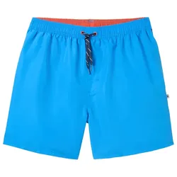 TOM TAILOR Herren Basic Badeshorts, blau, Uni, Gr. S