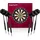 Kings Dart Dart-Set Professional HD Kunststoff