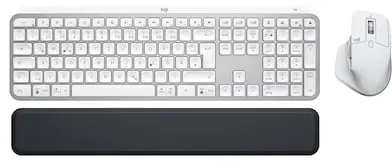 Logitech MX Keys S Combo Pale Grey - MX Master 3S, MX Keys S & MX Palm Rest