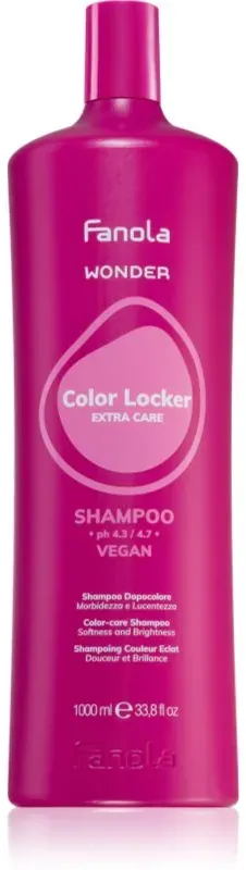 Fanola Wonder Color Locker Extra Care Shampoo Aufhellendes und stärkendes Shampoo für coloriertes Haar 1000 ml