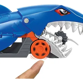 Hot Wheels Hungriger Hai-Transporter für bis zu 5 Spielzeugautos
