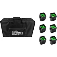 Eurolite Set 6x AKKU Mini IP UP-4 QCL Spot