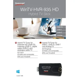 Hauppauge WinTV HVR-935HD USB