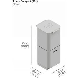 Joseph Joseph Totem 40 L Steingrau