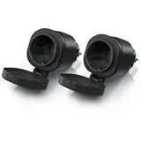 Bearware Funksteckdose 2 St. Schwarz