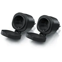 Bearware Funksteckdose 2 St. Schwarz