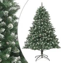 vidaXL Künstlicher Weihnachtsbaum grün 180 cm