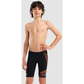 Arena Design Swim Jammer Schwarz/Orange/Türkis 140