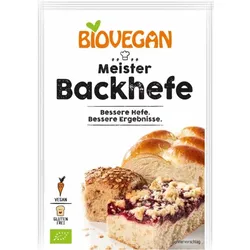 Biovegan Meister Backhefe bio