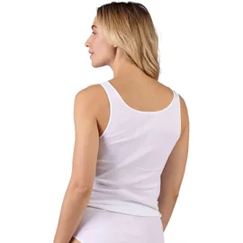 NINA VON C. Damen Achselhemd Weiß 46