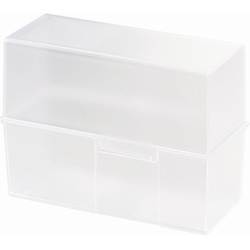 HAN A7 Karteikasten A7 300 Karteikarten transparent