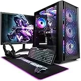 Vibox VIII-26 Gaming PC Set Komplett • Monitor 23 Zoll • Intel Core i9 12900KF 5,2GHz • Nvidia RTX 4060 8GB • 16GB RAM • 1TB NVMe SSD • Windows 11 • WLAN