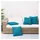 vidaXL Sofakissen 50 x 50 cm Blau