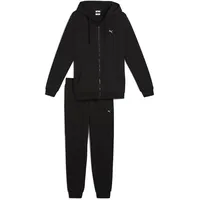 Puma French Terry Kapuzen-Jogginganzug Herren 01 black XL