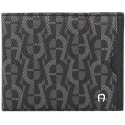 AIGNER Icon Cover Geldbörse RFID Leder 11 cm black