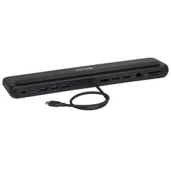 Club 3D 12-1 USB-C® Triple Display PD3.0 100W Dockingstation + Ladegerät