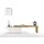 OTTO home TV-Wand OTTO HOME "Chronos TV-Set, Wohnwand – Elemente frei platzierbar, Made in Italy", weiß (weiß hochglanz, eiche wotan), B:240cm H:190cm T:40cm, Kastenmöbel-Sets, Lowboard Breite 240 cm, Hängeschrank Breite 50 cm, Made in Italy