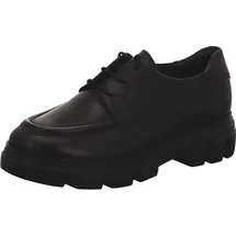 Paul Green Damen Schnürhalbschuh in schwarz / Gr. 38,5 - 38.5 EU