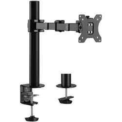LogiLink Monitorhalterung 17–32" neigen drehen schwenken Arm 380 mm VESA max.9kg PC