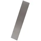 Alpertec Hausnummer  Schrägstrich Edelstahl Silber