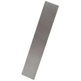 Alpertec Hausnummer  Schrägstrich Edelstahl Silber