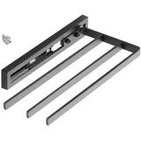 SOTech Style Handtuchauszug 3-armig Schwarz