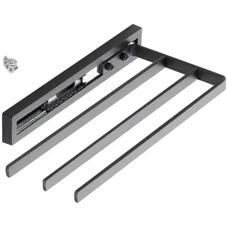 SOTech Style Handtuchauszug 3-armig Schwarz