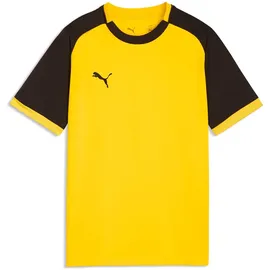 Puma teamLIGA26 Matchday Jersey Jr faster yellow/puma black/puma black 152