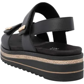 remonte Riemchensandalen Damen Schwarz 39