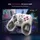 GameSir Nova Wireless Switch Pro Controller für Switch/Lite/OLED, Switch Controller mit Hall-Effekt JoySticks, RGB LED, Turbo, programmierbar, Bewegungssteuerung, Wake Up Funktion (Weiß)