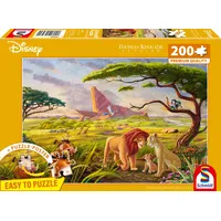 Schmidt Spiele 56560 Thomas Kinkade, Disney, The Lion King, Remember Who You Are, 200 Teile Puzzle