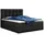 Sofnet Boxbett, Schwarz, Textil, H3, Rechteckig, 180x200 cm, Schlafzimmer, Betten, Boxspringbetten