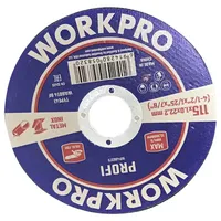 WorkPro WP406373 Trennscheibe 115 mm 10 St. INOX, Metall