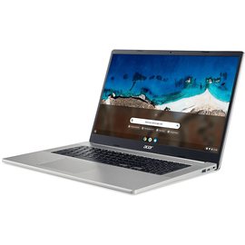Acer Notebook (CB317-1H-C680), 43,94 cm, / 17,3 Zoll, Intel® Celeron, UHD Graphics, Sparkly Silver, Google Chrome OS