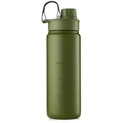 Satch Thermo Edelstahl-Trinkflasche olive steel