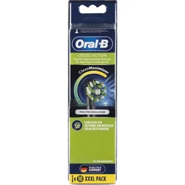 Oral B CrossAction CleanMaximiser Black Edition Aufsteckbürste 10 St.