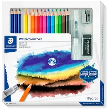 Staedtler 146 10C, Schwarz, Blau, Bordeaux, Braun, Grün, Hellblau, Hellgrün, Malve, Orange, Pfirsich, Rot, Gelb, 15 Stück(e)
