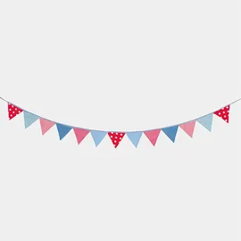 GoKi 60768 - Wimpelkette blau-rot