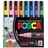 Posca Acrylmarker 8 St. mehrfarbig
