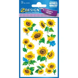 Avery Zweckform Sticker Blumen 30 Stück