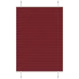 vidaXL Plissee Bordeauxrot 85x100 cm Stoffbreite 84,4 cm Polyester