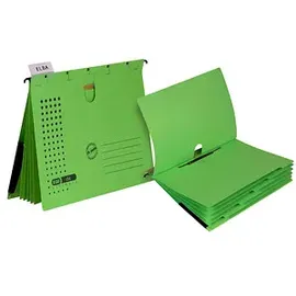 Elba Personalhefter chic ULTIMATE Karton grün DIN A4 5x kaufmännische Heftung, 5 St.