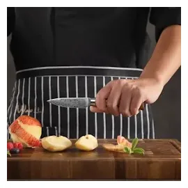 Wakoli EDIB Pro Officemesser I 8cm Klinge I Pakkaholzgriff