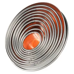 Contacto Ausstechform oval, glatt