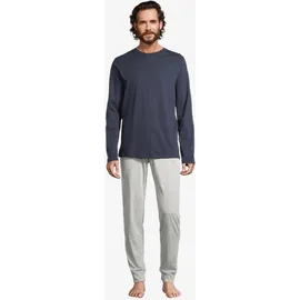 SCHIESSER Pyjama Night & Home Grau 56