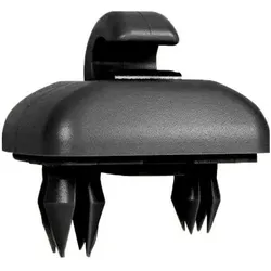 Auto Sonnenblende Clip Haken Halterung Aufhänger Ersatz für A1 A3 A4 A5 Q3 Q5(8E0 857 562)A7 B6 schwarz