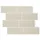 vidaXL U-Bahn-Fliese 10 pcs Beige 29 x 21 cm Polyurethan und Pet