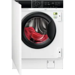 AEG Einbauwaschmaschine "LR8BI7480", A (A-G), weiß, B:60cm H:82cm T:55cm, Waschmaschinen, PowerCare-Technologie