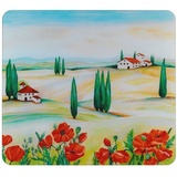 Maximex Schneide- und Abdeckplatte Toscana, für Glaskeramik Kochfelder, Schneidbrett, 56x50 cm,